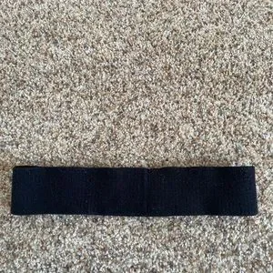 Unisex GUCCI black and gold headband! Gucci | Accessories | Unisex Gucci Black And Gold Headband  main image 2